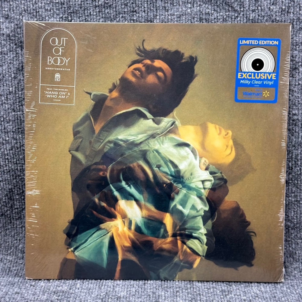 NEEDTOBREATHE Out of Body Vinyl LP Walmart Exclusive Milky Clear Limited Edition